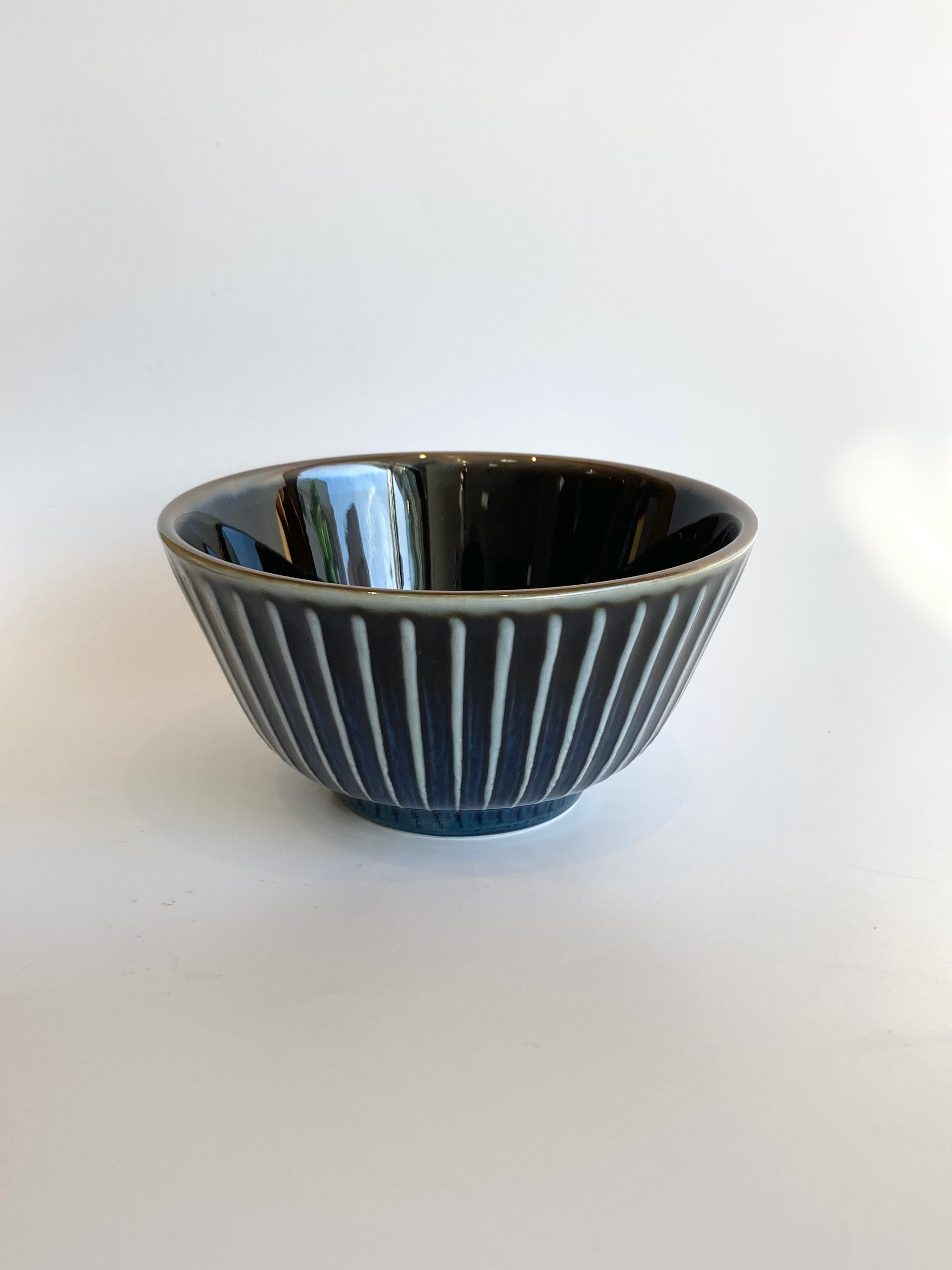 食器】飯碗 ネイビー（美濃焼） ご飯茶碗 ライスボウル | 若林陶器