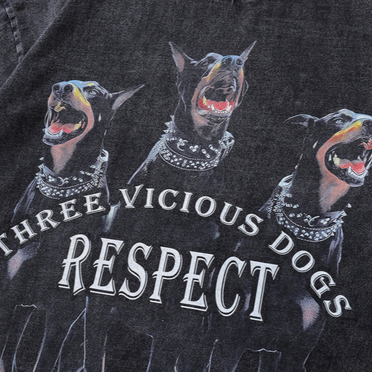 VINTAGE ストリート ドーベルマン Tシャツ T1470