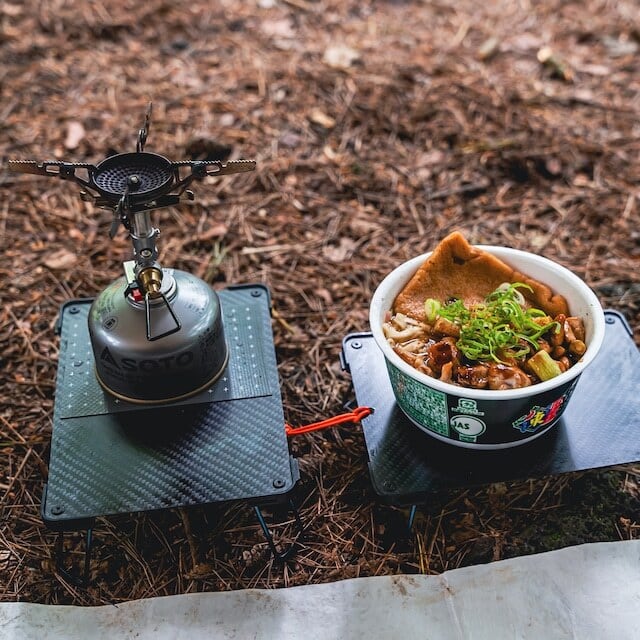 marupeinet】TATAmini TABLE（CARBON） | OUTDOOR BASE MATSUMOTO