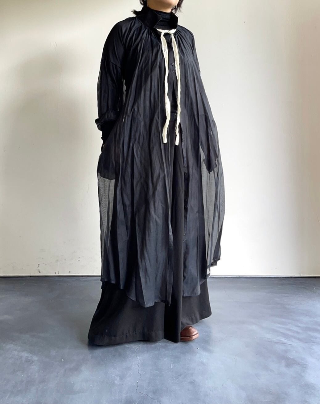 Tabrik cotton silk organzy shirt | mambo ladys