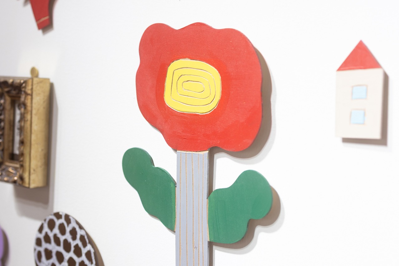 < あきやまりか > 木製パネル作品 - 38