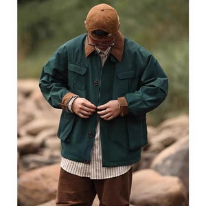 Corduroy collar field jacket 1169