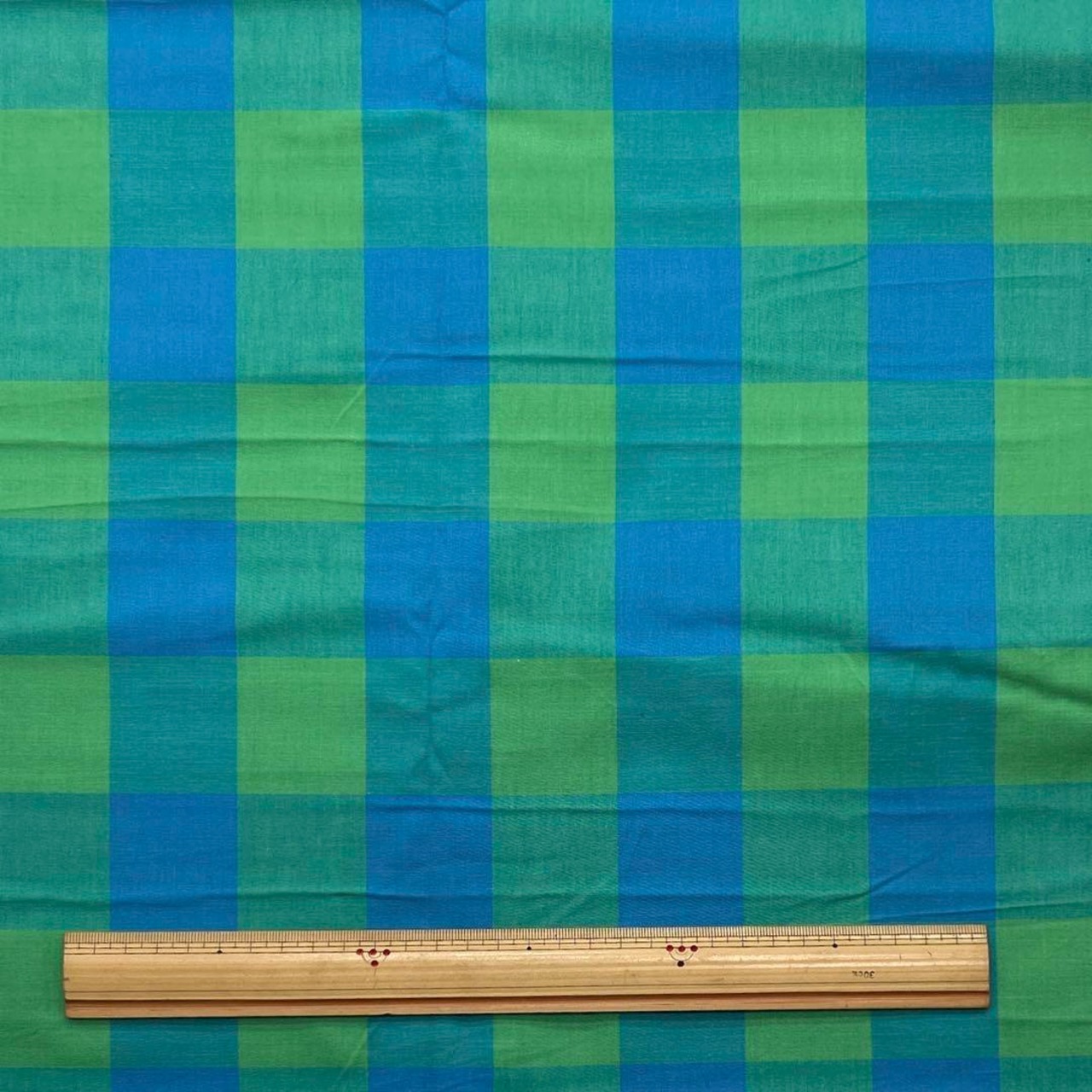 NY102◆4m◆M◆綿100%先染めフラッグチェック生地