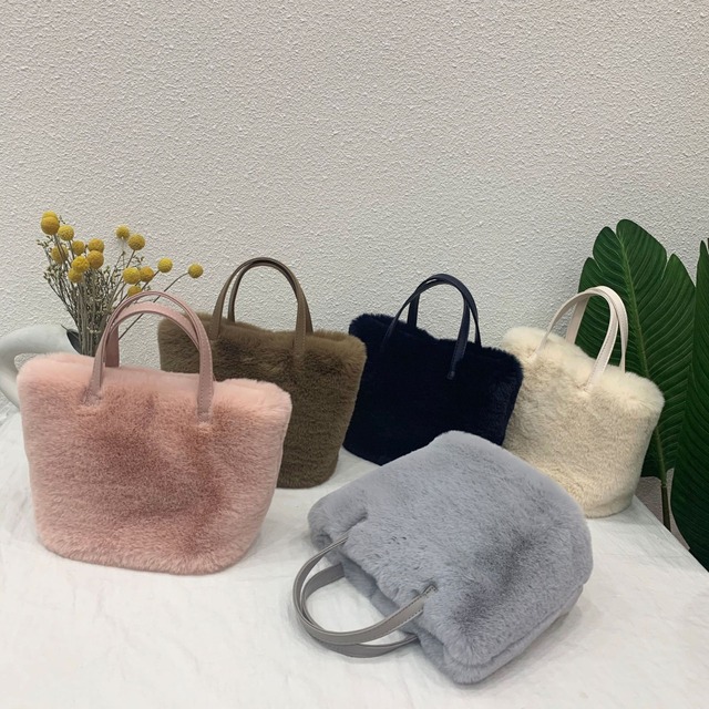 Elegant fur back ( 5color )