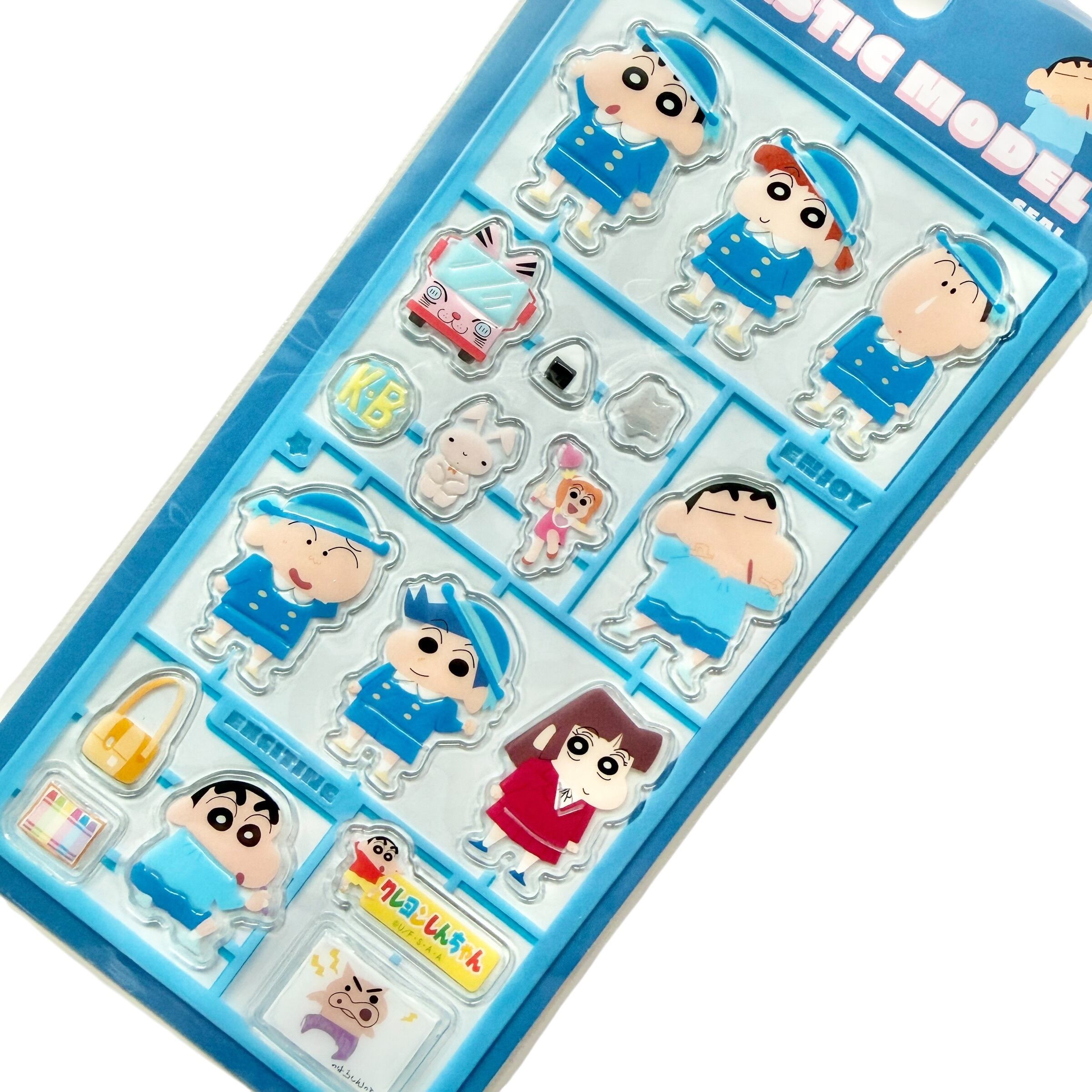 クレヨンしんちゃん プラスチックモデルシール | Jewelie