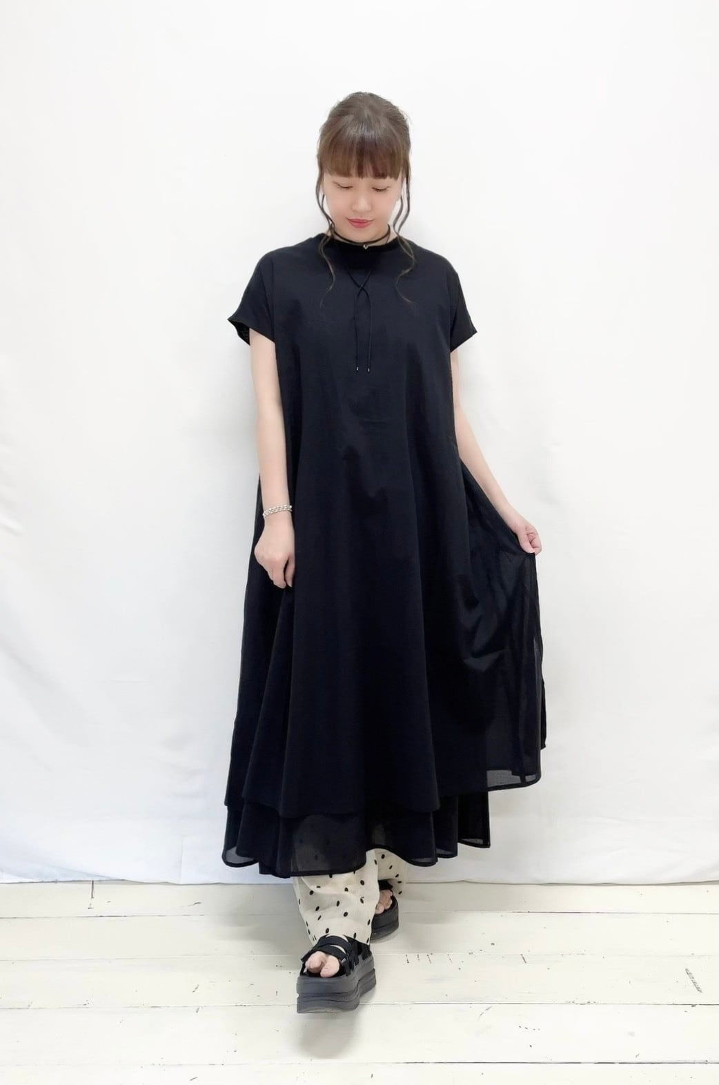 Gauze#】ameriフリルサロペット / G1172 | syozikiya online shop