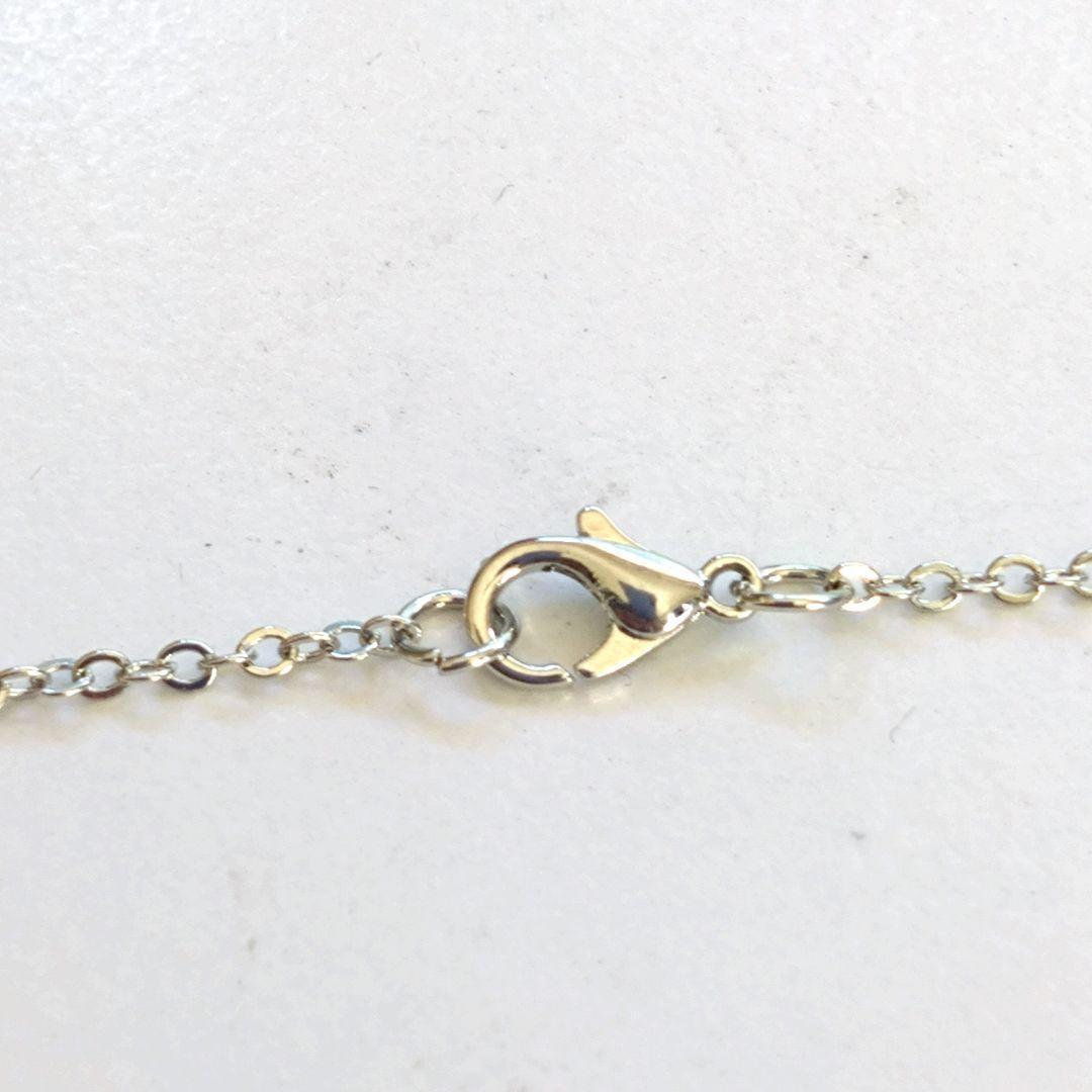 美品TIFFANY ティファニー オープンハート ネックレス シルバー ロゴ