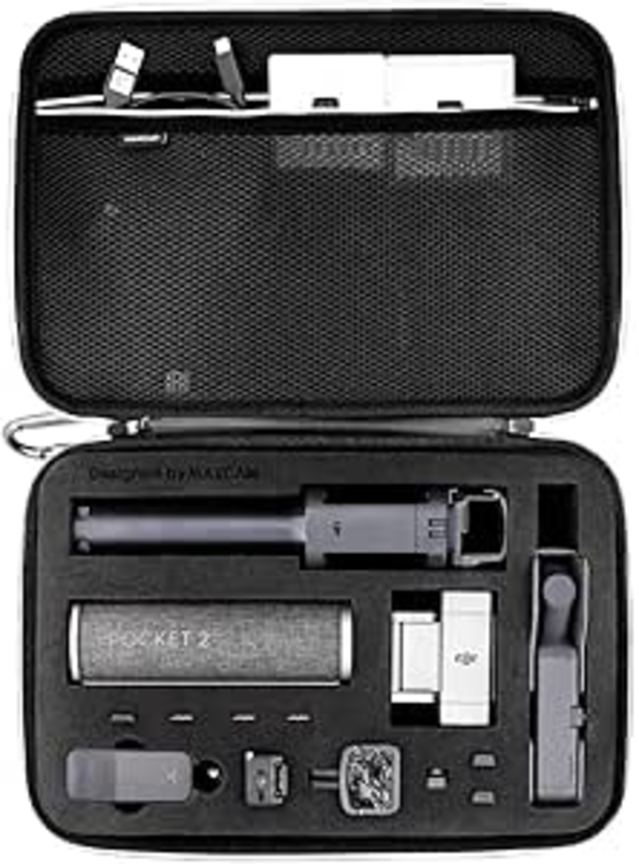 MAXCAM DJI POCKET 2 Creator コンボ 収納ケース 収容可能 DJI POCKET 