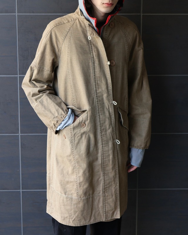 middle length double zip-up blouson