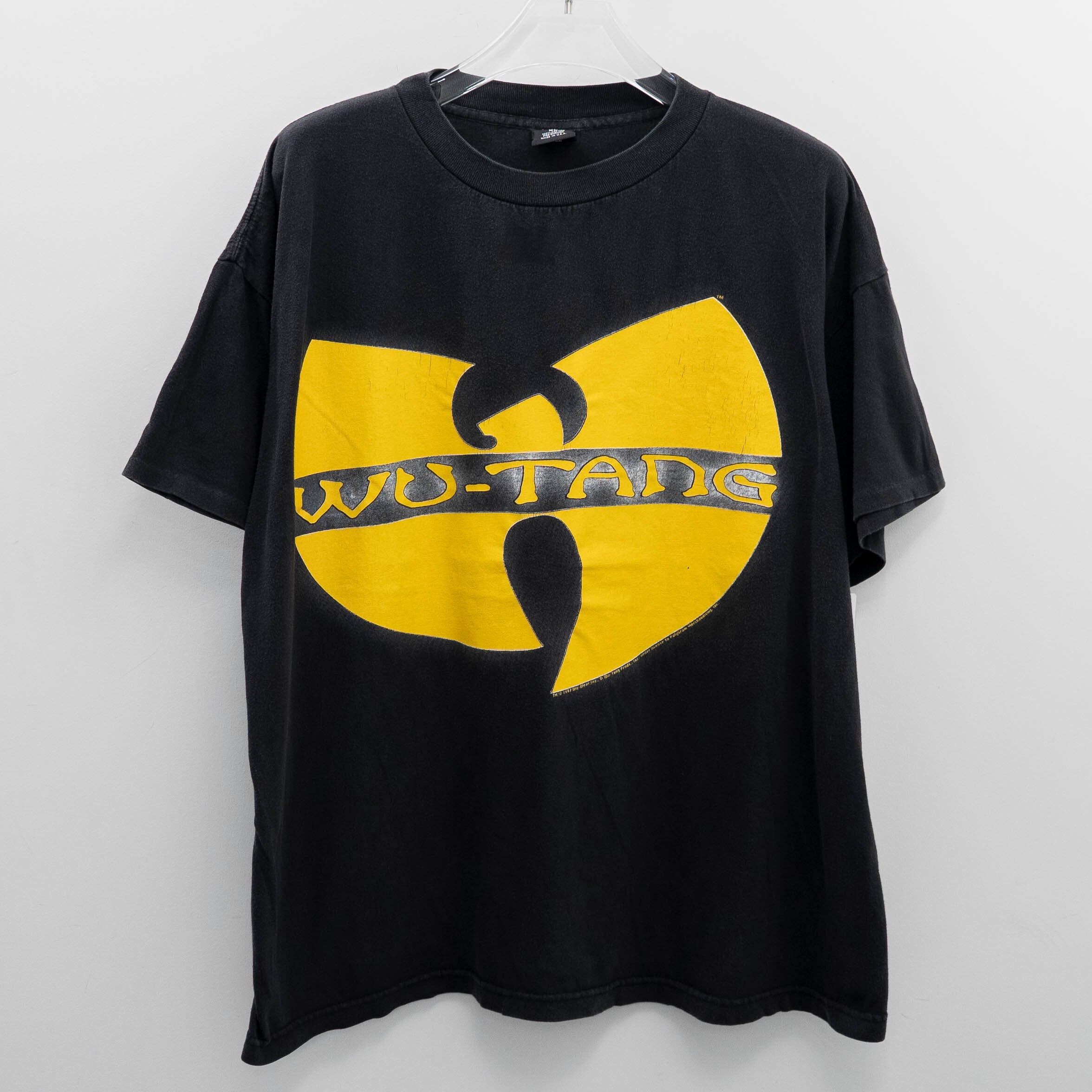 Wu-tang Clan " Yellow Logo " Polygram XL【A8-90】