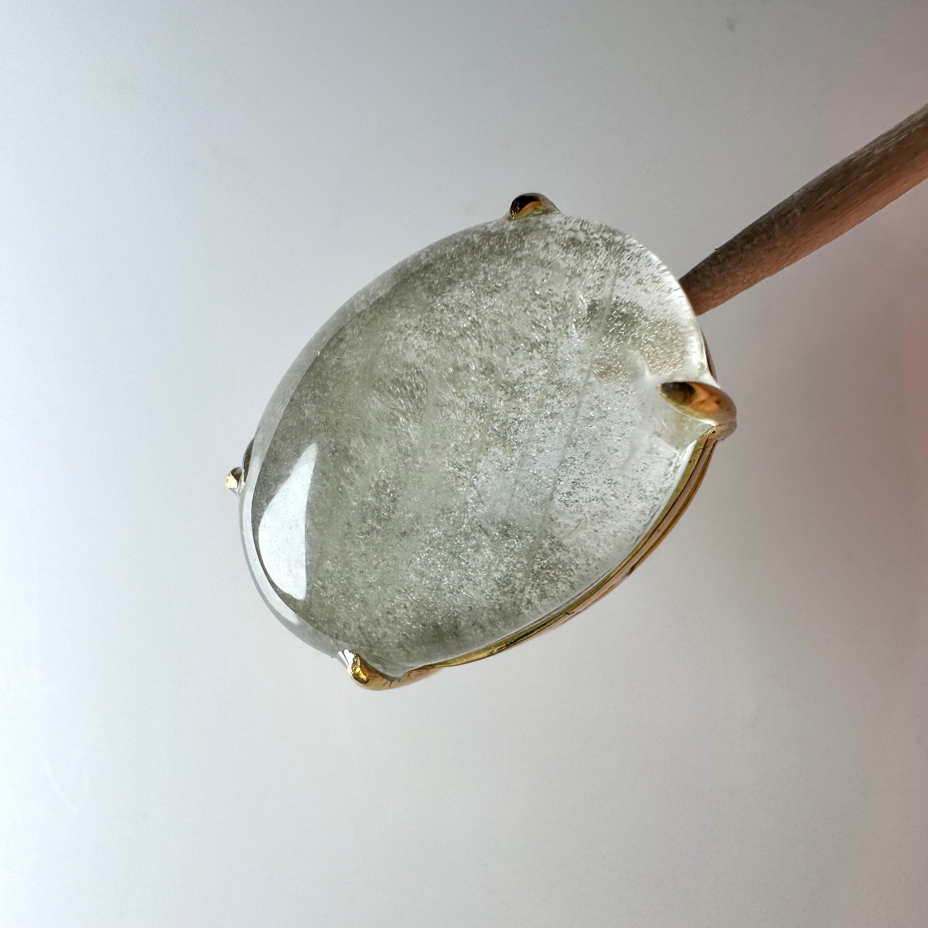 no.B3 原石からお仕立てしたガネーシュヒマール ペンダントトップ兼ブレスチャーム