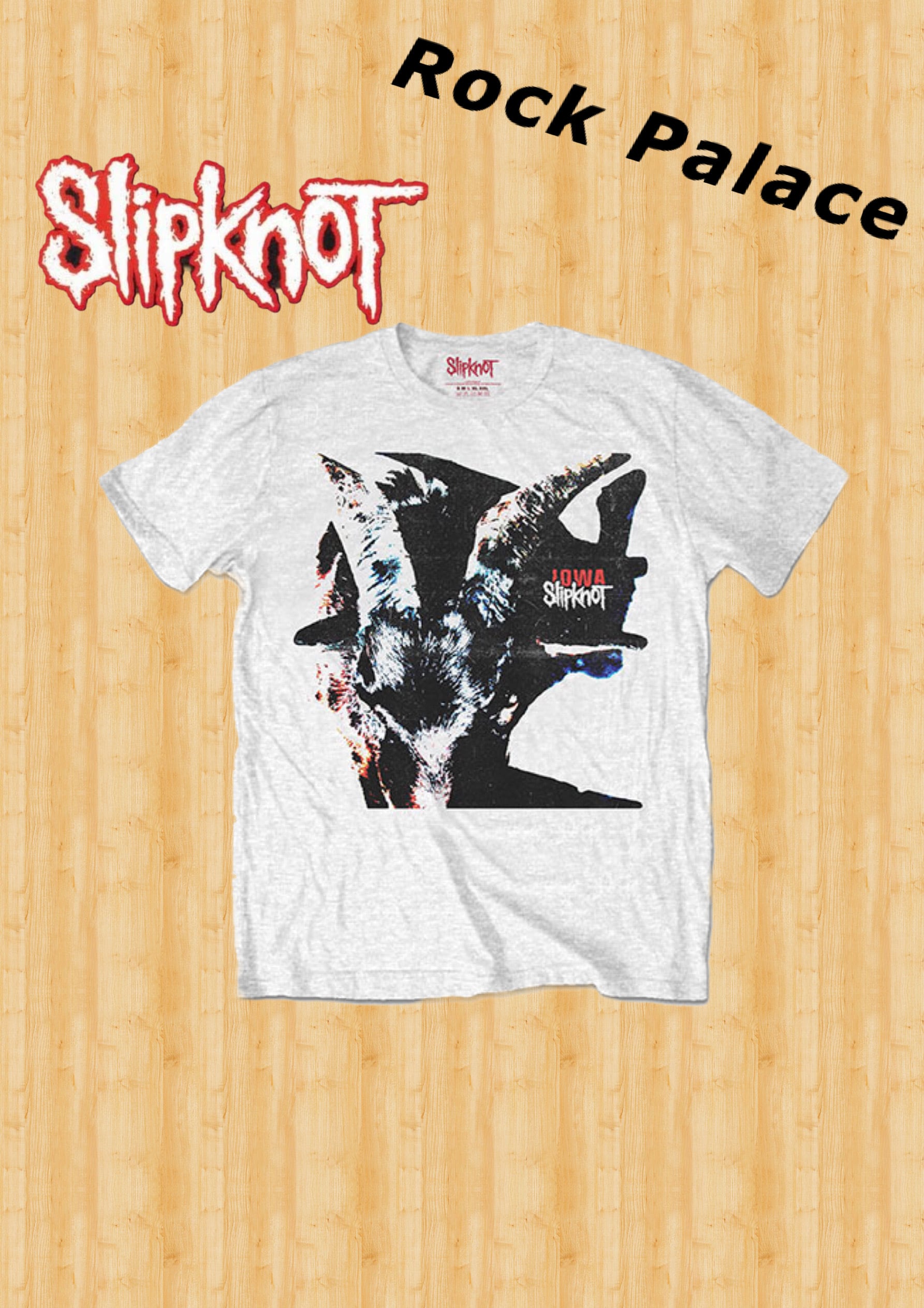 Slipknot:Iowa Goat Shadow Tシャツ | ロックTシャツ バンドT Slipknot:Iowa Goat Shadow Tシャツ | ロックTシャツ バンドT