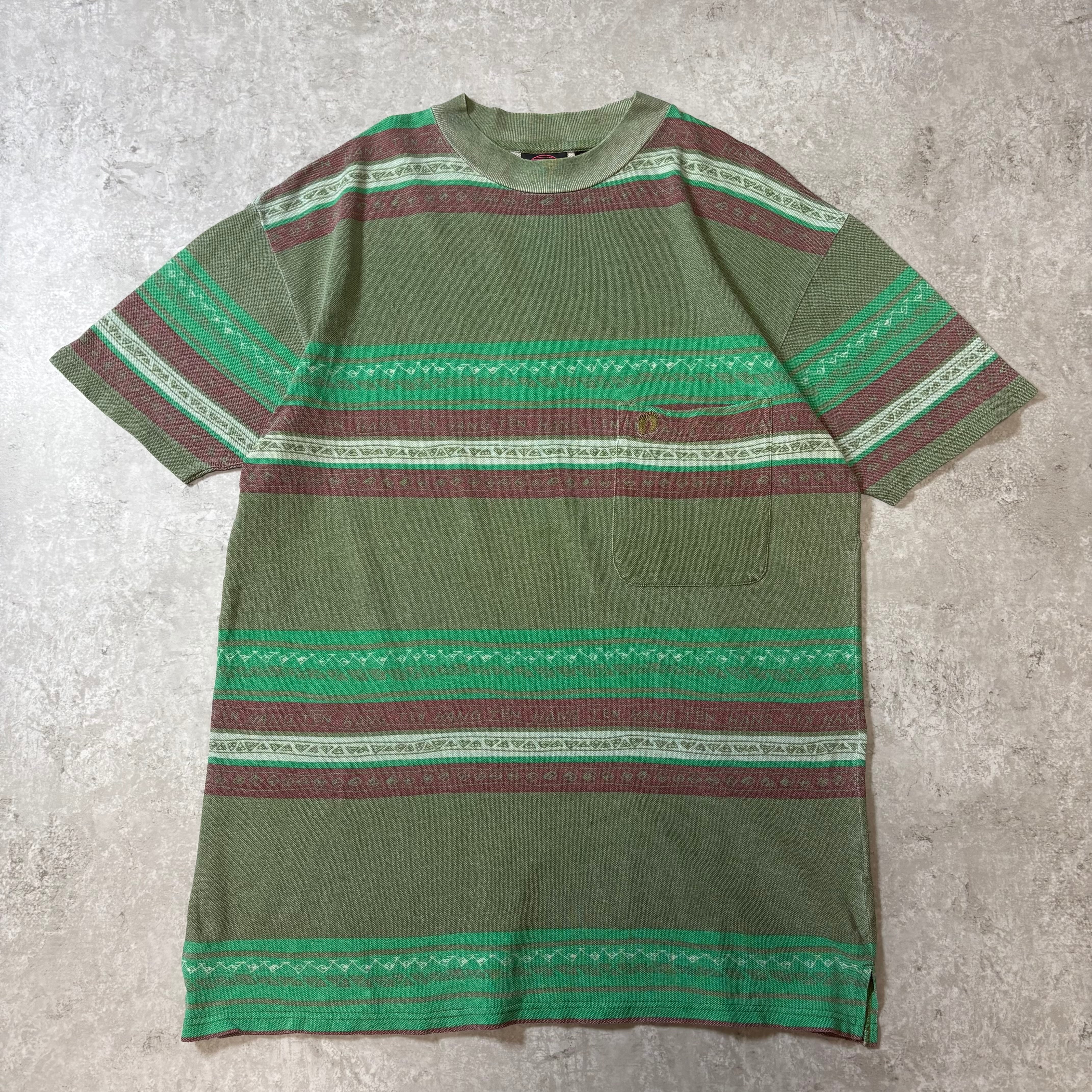 2000s "HANG TEN" Boarder T-shirt