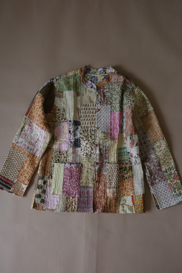 Patchwork Quilted Reversible Jacket