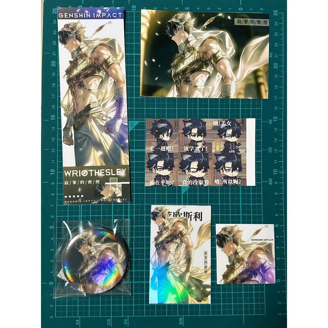 原神 リオセスリ アクリル色紙 ② | mihoyo、鳴潮、恋と深空グッズ専門店