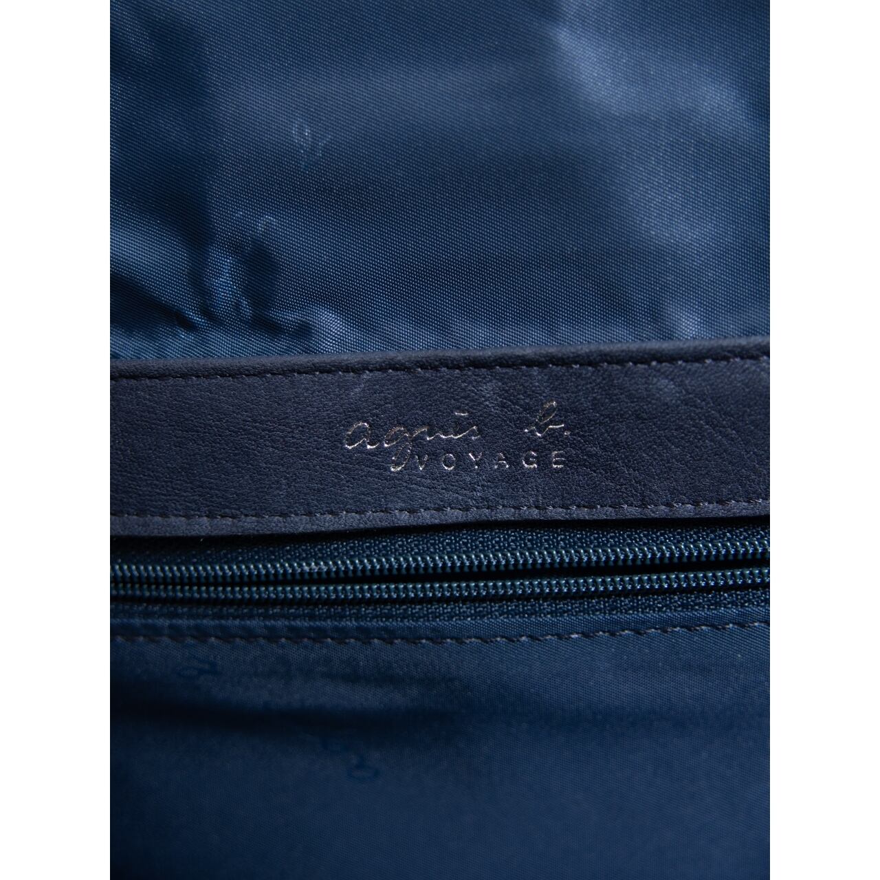 【agnes b.】90's Nylon-Leather Handbag（アニエスべー ナイロンレザーハンドバッグ）
