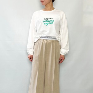 PROTAGONISTA プロタゴニスタ シアー ロゴロンT PNT-CT-127 2026春夏新作[送料無料]