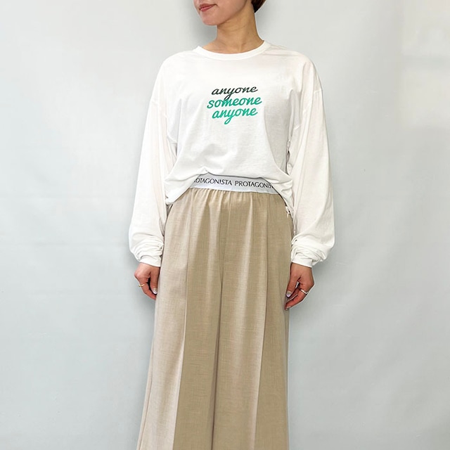 PROTAGONISTA プロタゴニスタ シアー ロゴロンT PNT-CT-127 2026春夏新作[送料無料]