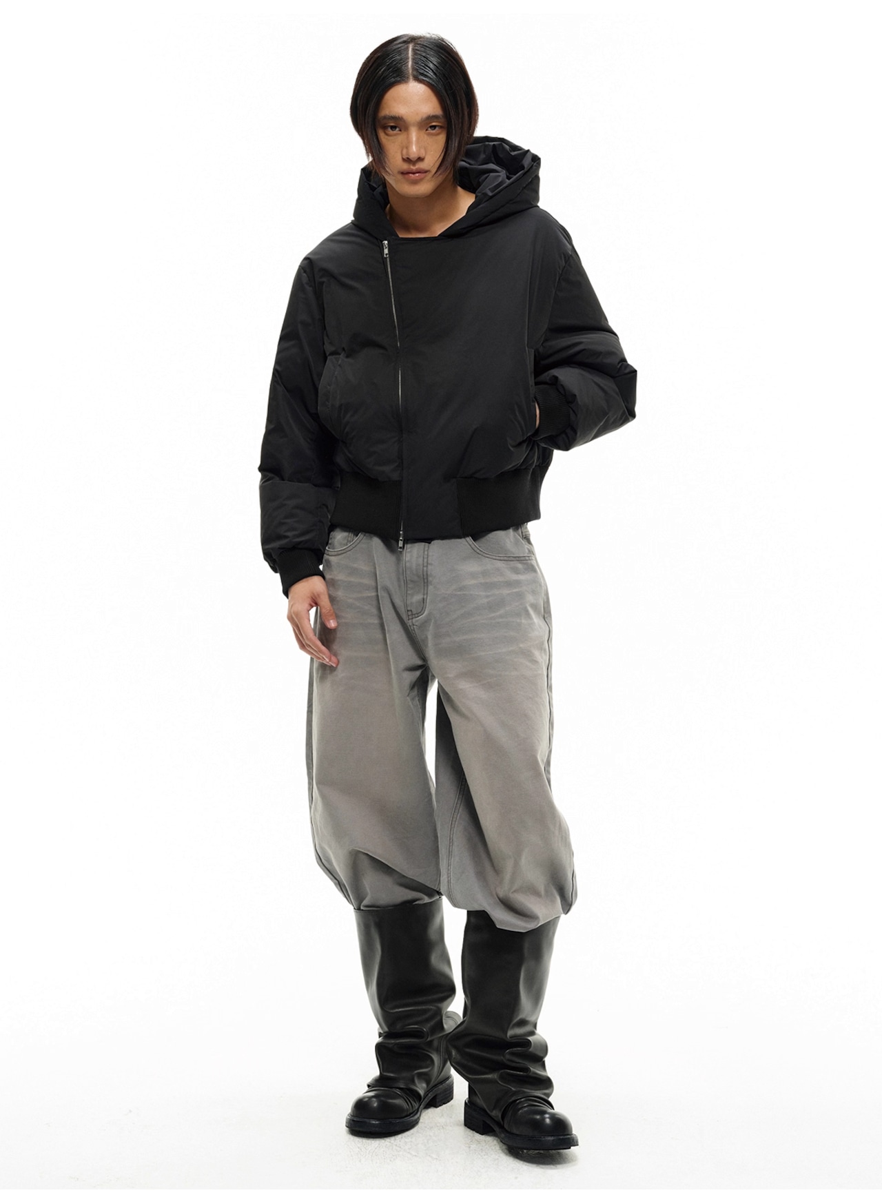 JCAESAR STUDIO Sun-Faded Baggy Denim