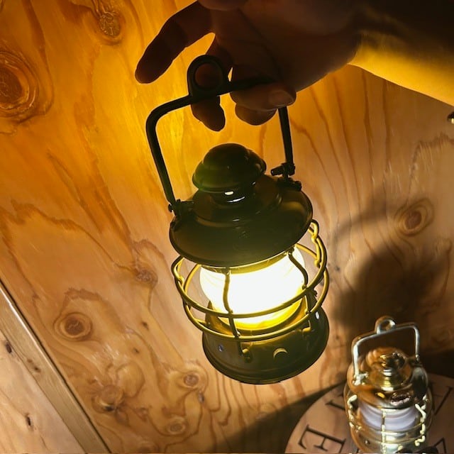 VERMONT LANTERNS ＜バーモントランタン＞ 】LED Brass Mini Nelson