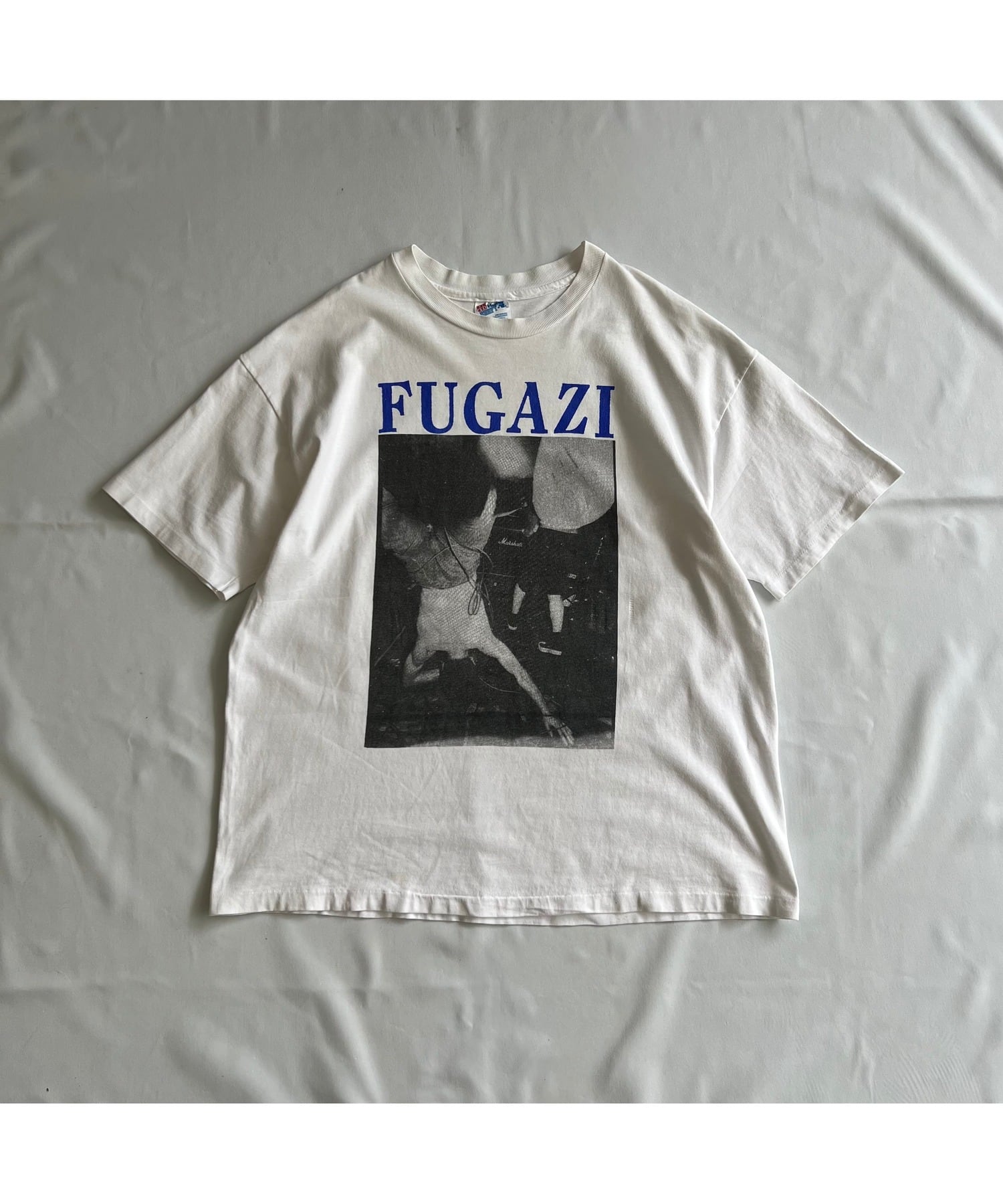 SPECIAL!!】90's USA製 FUGAZI バンドTシャツ メンズXL ホワイト