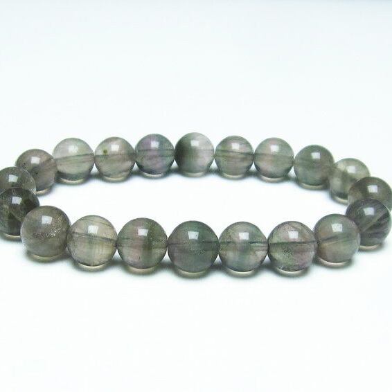 ラビットヘアー フローライト ブレスレット 10mm [M便 1/10] 111-25025