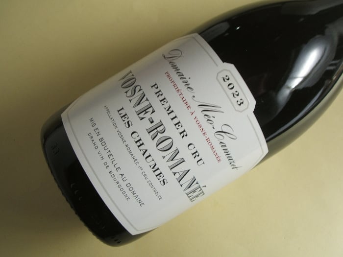 ヴォーヌ・ロマネ 1級 レ・ショーム 2023年 ドメーヌ・メオ・カミュゼ