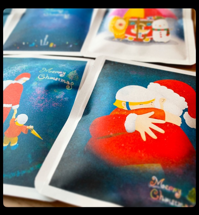 期間限定 クリスマスブレンド ドリップパック 10個 （専用クリアboxドリップバック5個入りを2セット） ＜クリスマスポストカードを3枚プレゼント！＞