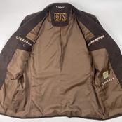 G-STAGE ジーステージ ピケ 2B テーラードジャケット M/ブラウン メンズ