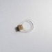 Clear "trapezoid-ring" G