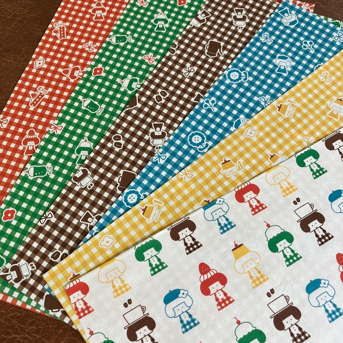 mizutama チェックシリーズ ペーパーセット 474228 | パピアプラッツBASE店