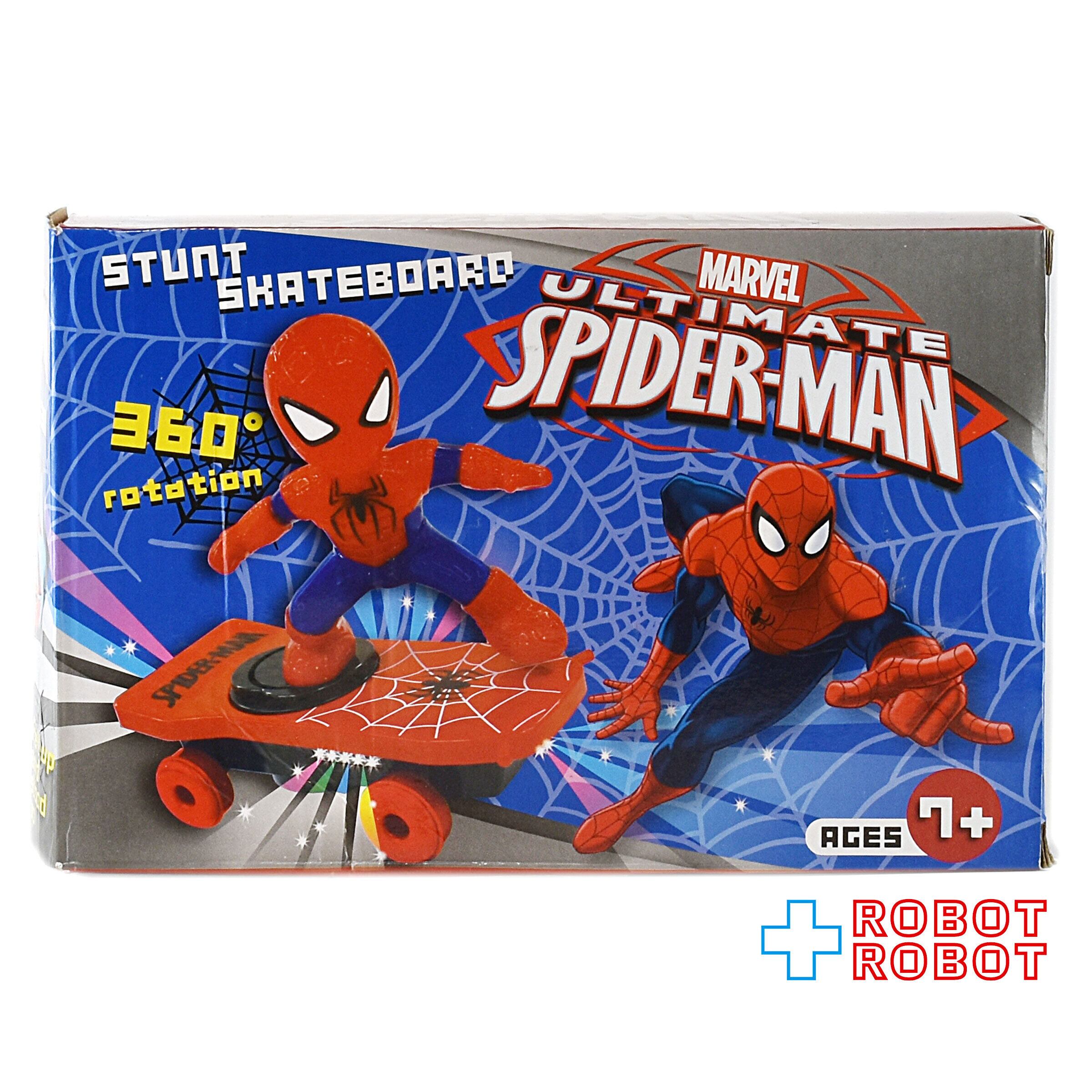 HUF スパイダーマンデッキ マルチカラー スパイダーマン スケートボード HUF × Marvel Spiderman deck スケート