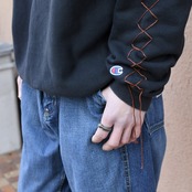 custom arm embroidery sweat