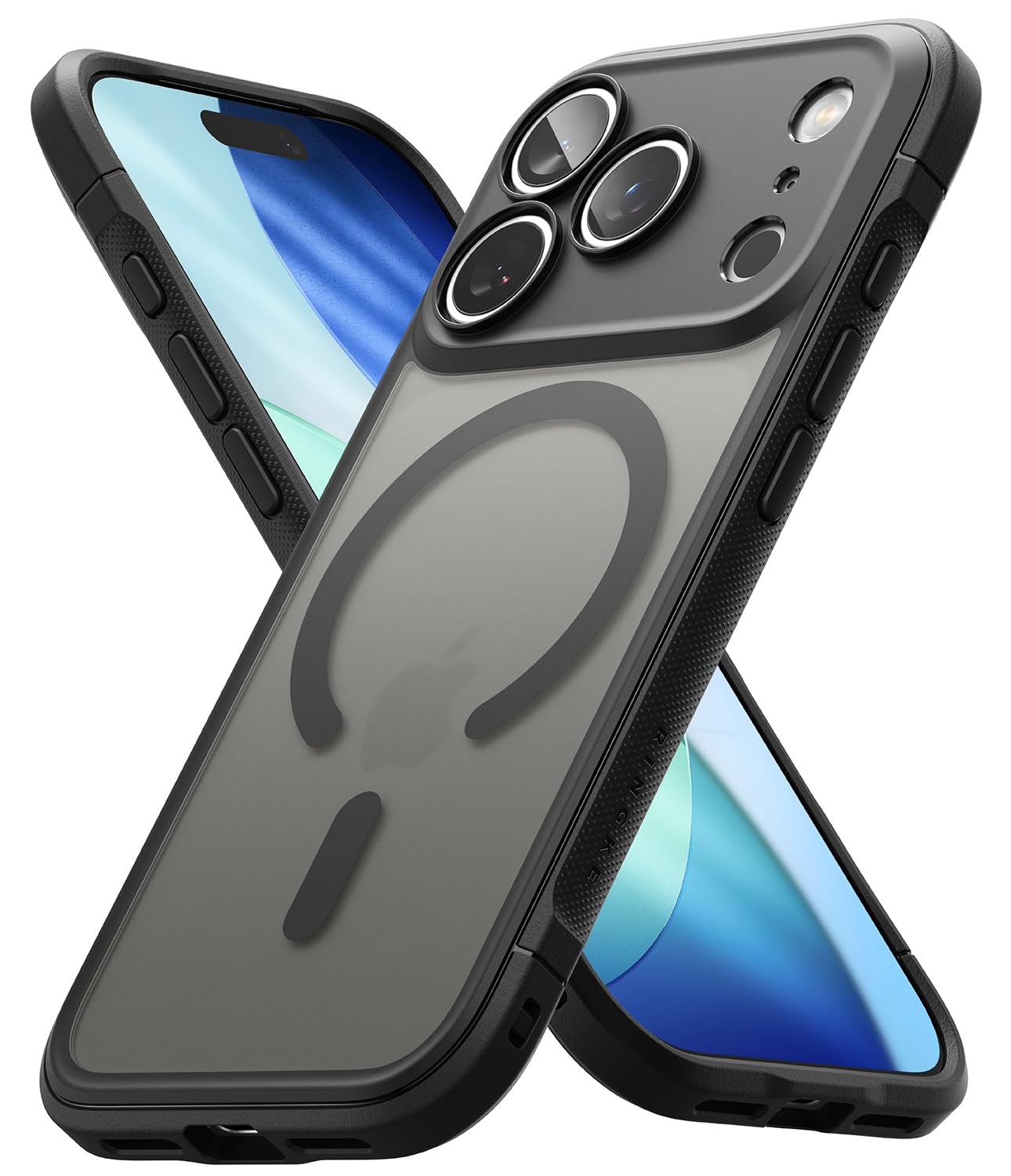 【Ringke】iPhone 17 Pro 対応 ケース フュージョンボールド(マグネットマットスモーク)