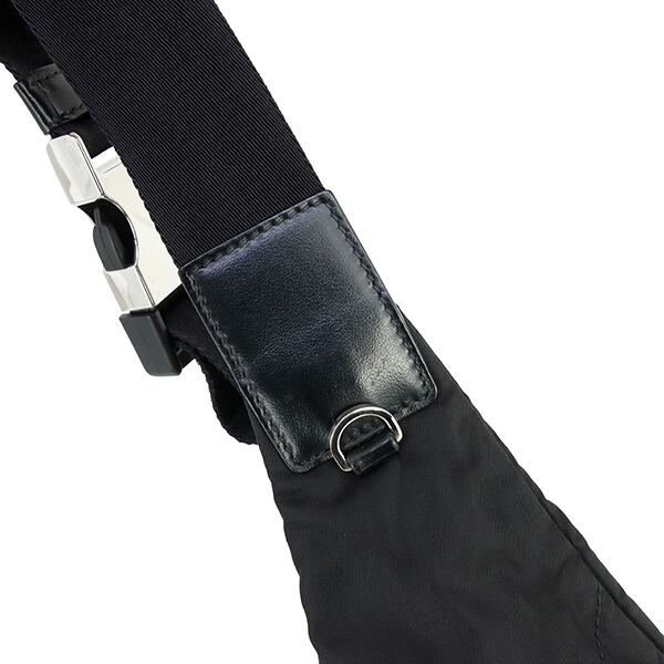 Used PRADA プラダ ワンショルダーバッグ リナイロン ブラック 2VZ092