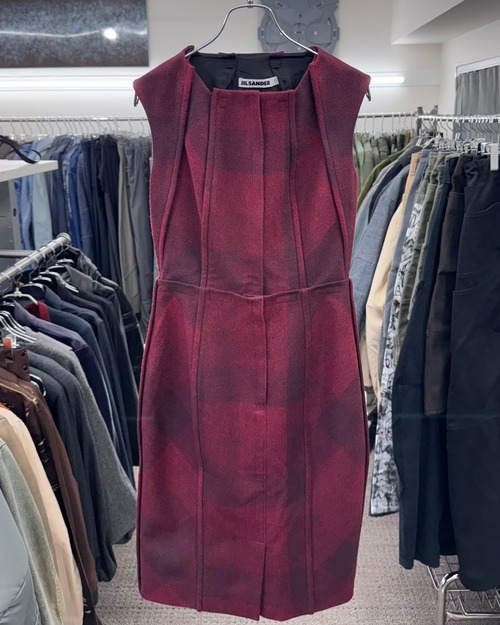 AW2010 JIL SANDER BY RAF SIMONS GRADIENT DRESS
