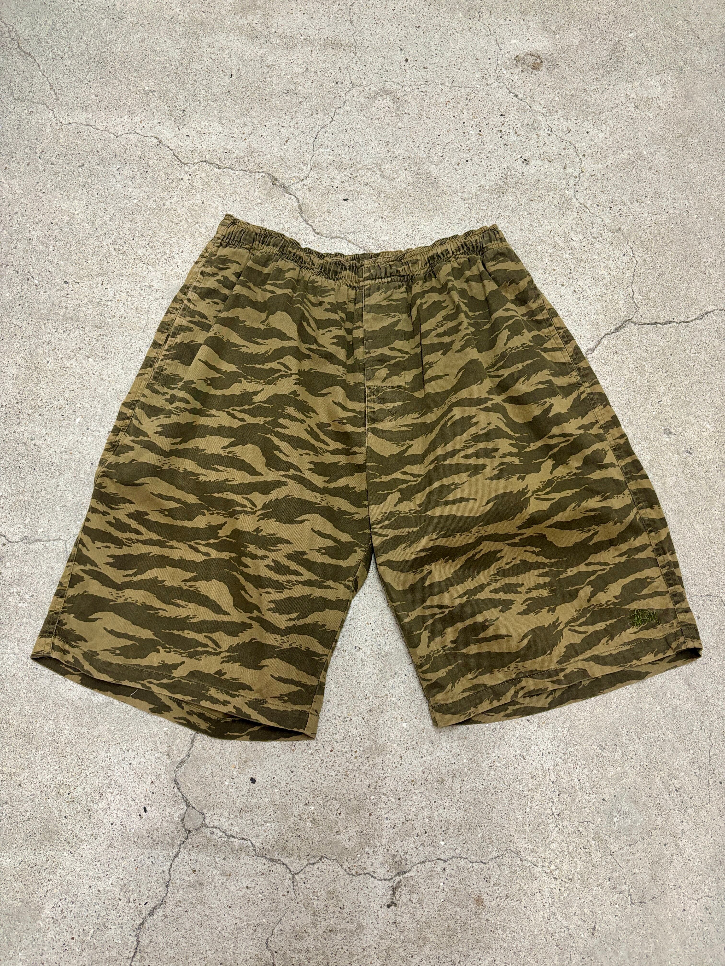 00~10s STUSSY/Camouflage print Easy Shorts/XL/カモフラ柄 00~10s STUSSY/Camouflage print Easy Shorts/XL/カモフラ柄