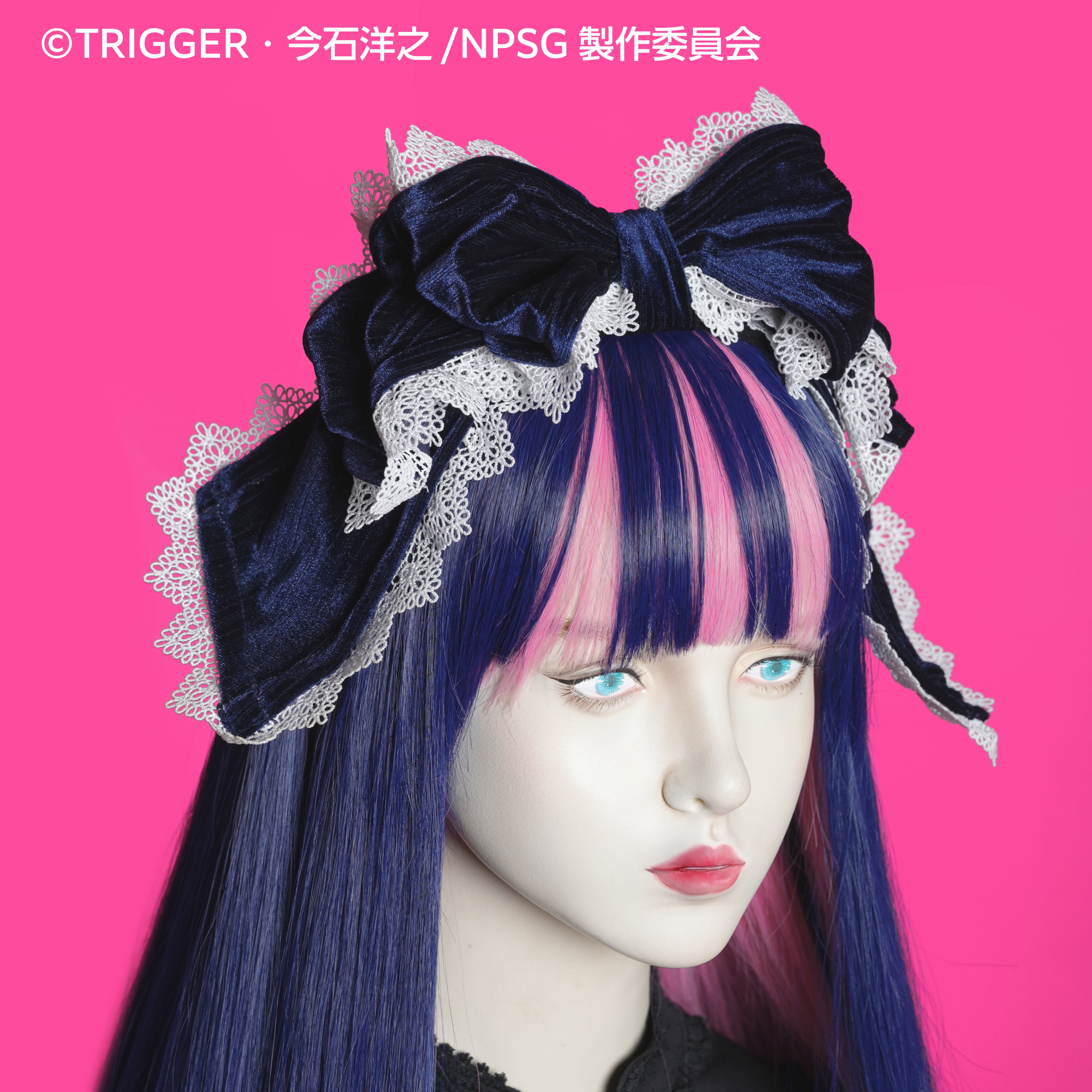 タグ付き新品未使用⭐星箱works リボンカチューシャ 水色 コラボ商品】東方Project x HoshibakoWorks チルノ リボンカチューシャ