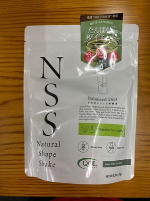 ナチュラルシェイプシェイク(175g)／Natural Shape Shake(NSS)抹茶ソイラテ味