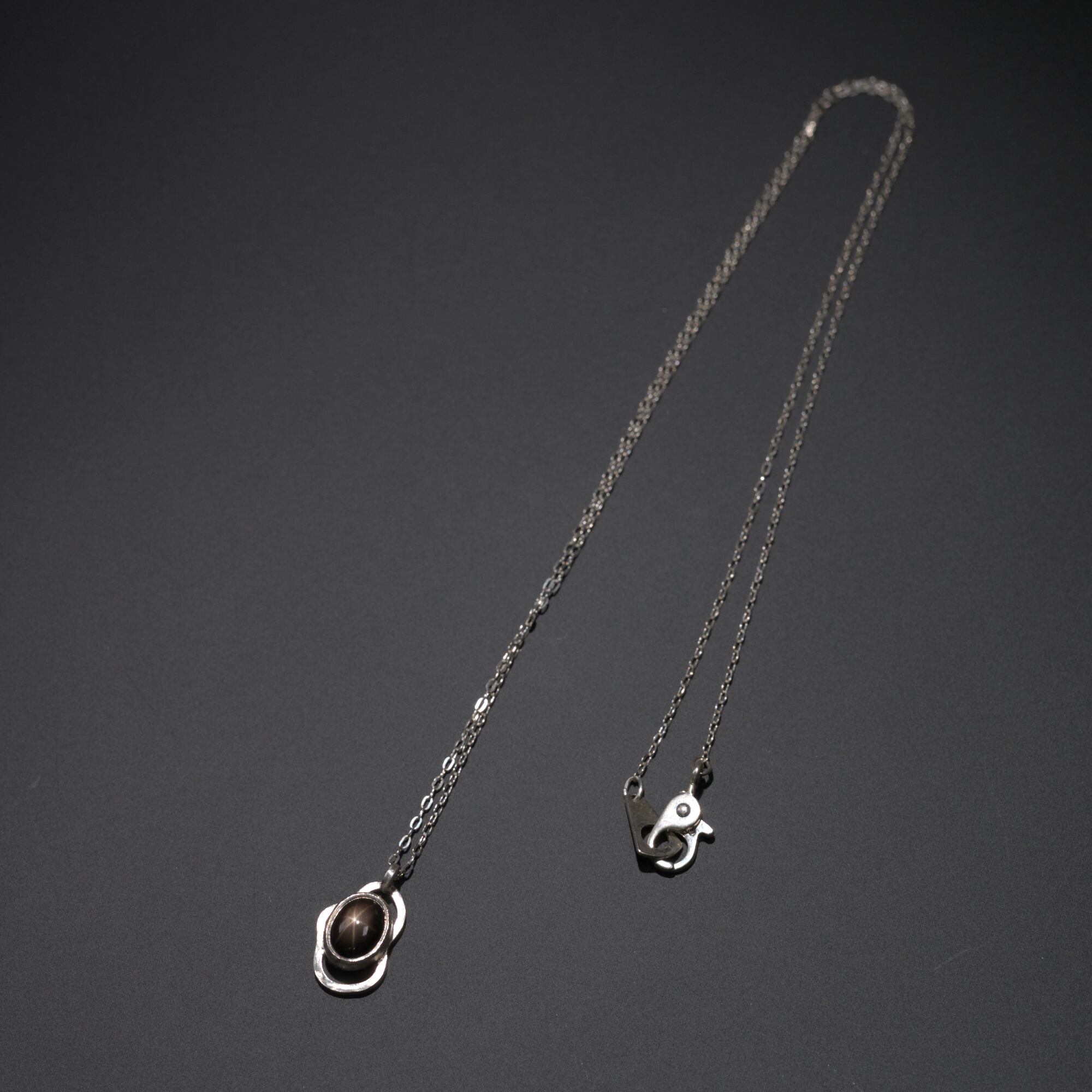 1点もの】ブラックスターサファイア ネックレス | GARAGE