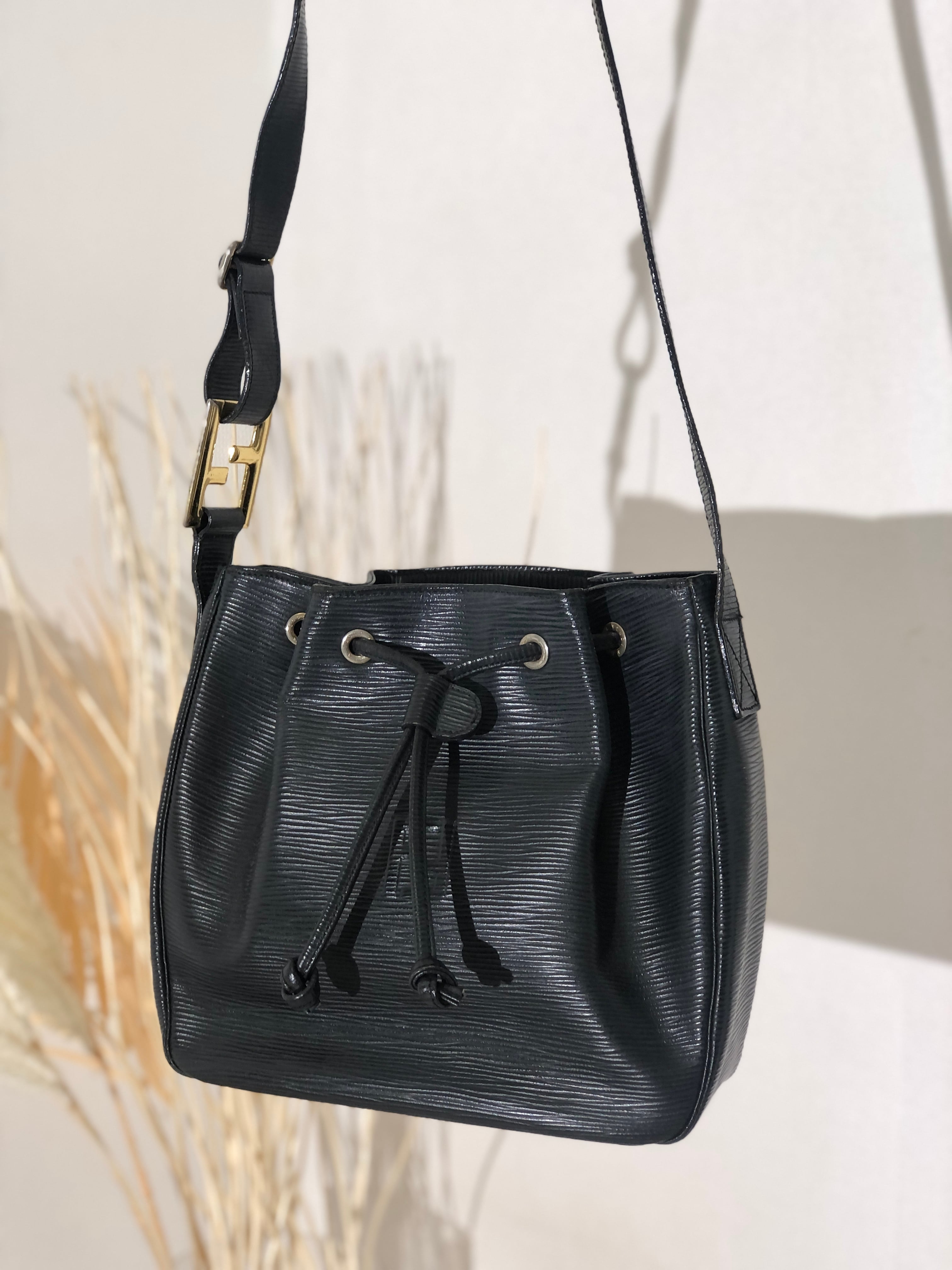 LOUIS VUITTON Epi Leather Petit Noe Black Shoulder Bag - Last Call