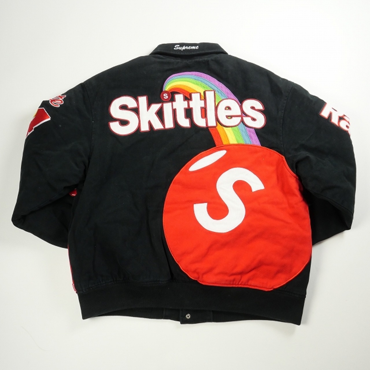 Size【L】 SUPREME シュプリーム ×Skittles ×Mitchell & Ness Varsity  