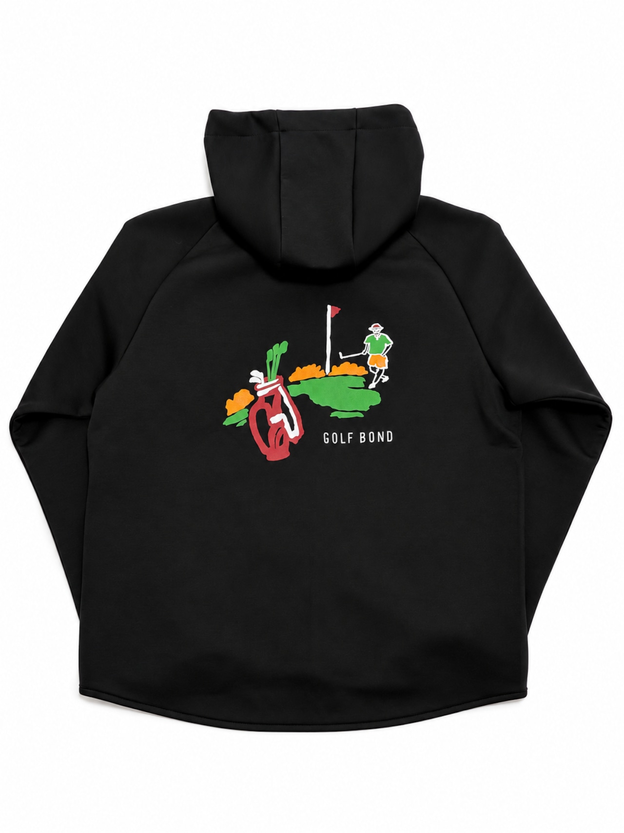 BOND BOY TECK ZIP HOODIE BLACK【PRE ORDER】