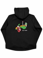 BOND BOY TECK ZIP HOODIE BLACK【PRE ORDER】