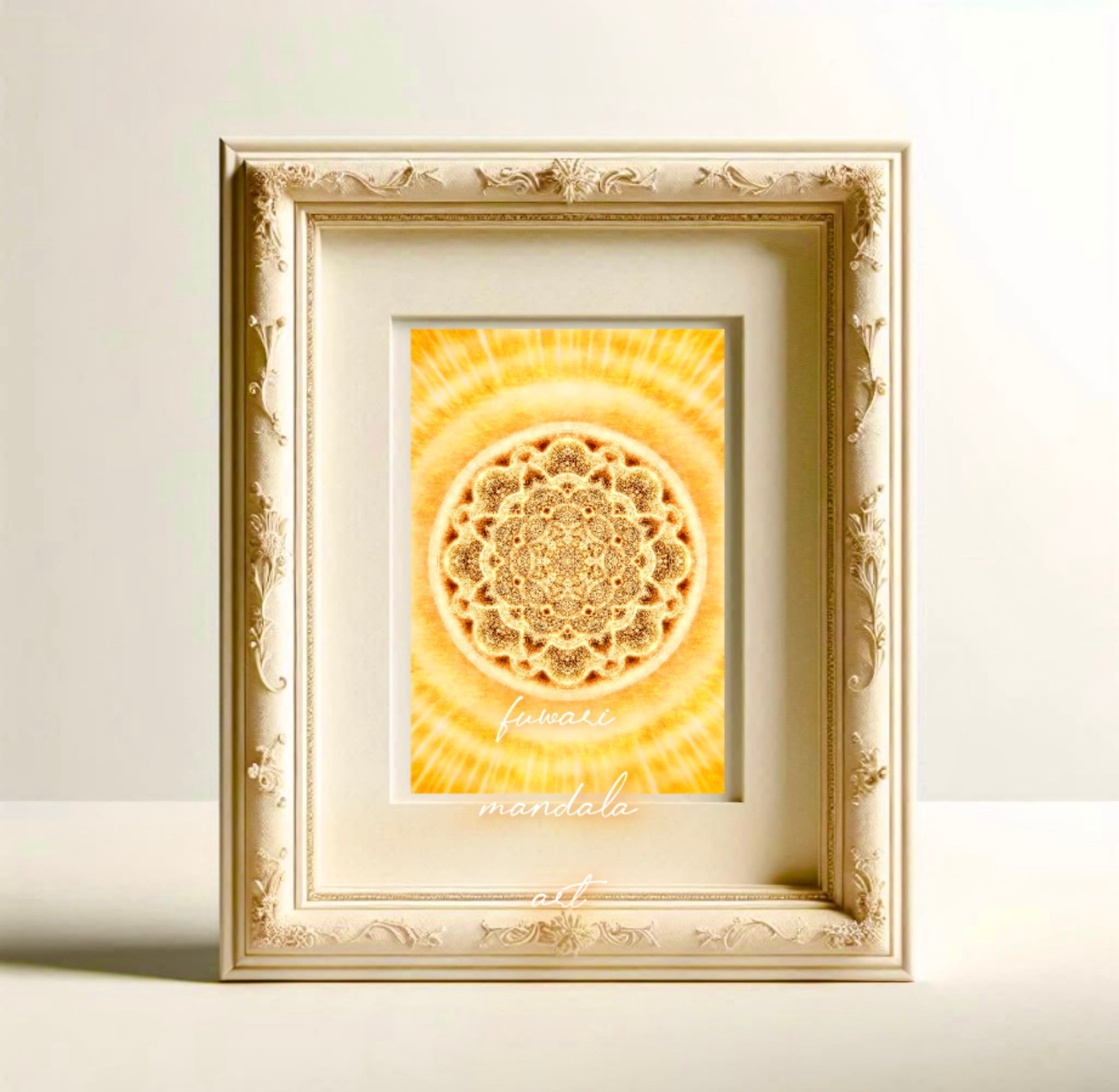 虹色鳳凰】曼荼羅アート/魂の約束/変化/自由な未来/ネガティブな信念を