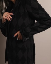 Costume National / Diamond Pattern Jacket