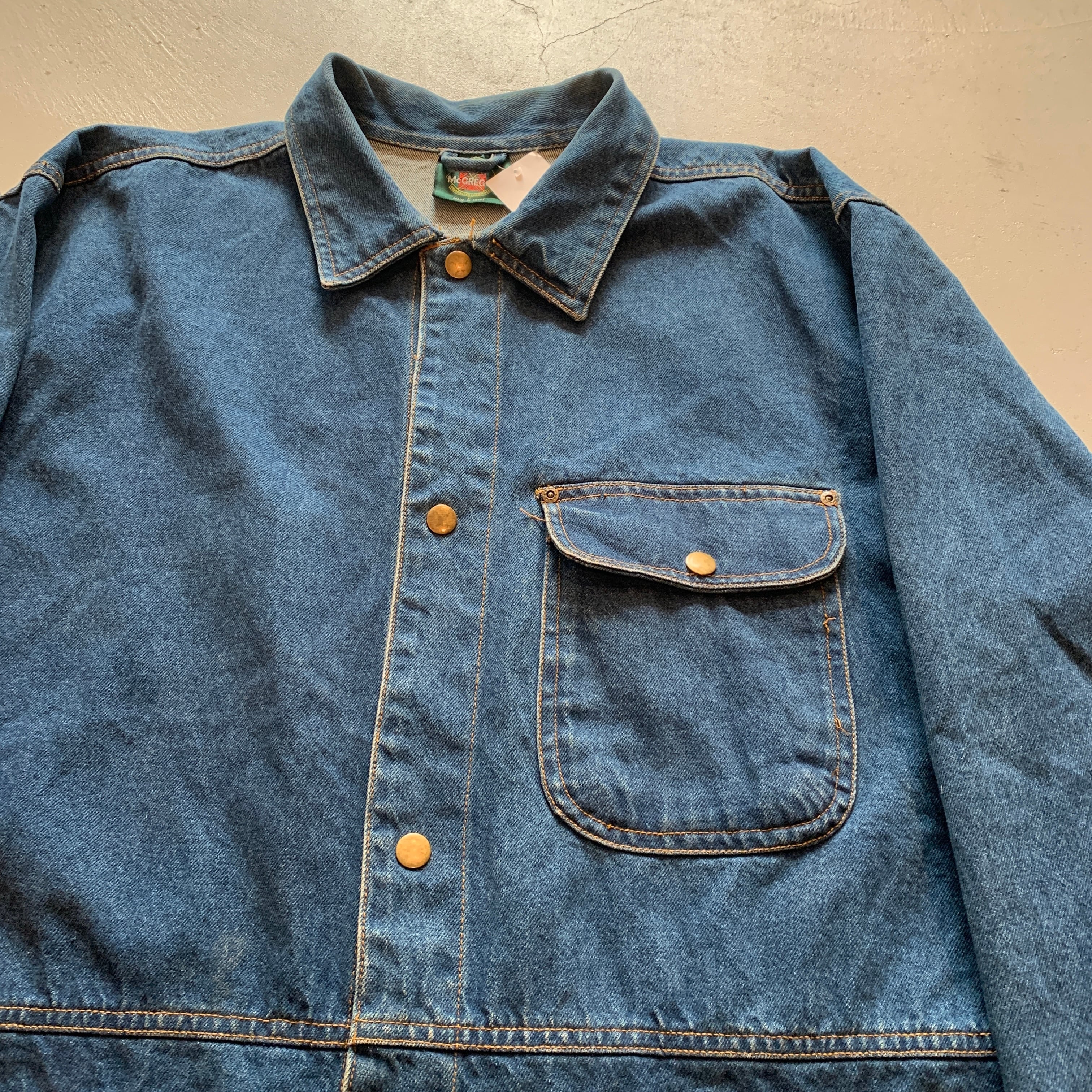 90s McGREGOR denim coverall jacket【高円寺店】 | What'z up