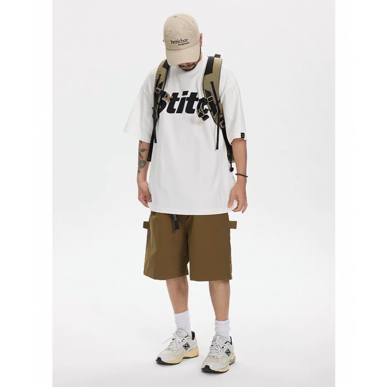 Oversized logo print t-shirt 0539 - 8