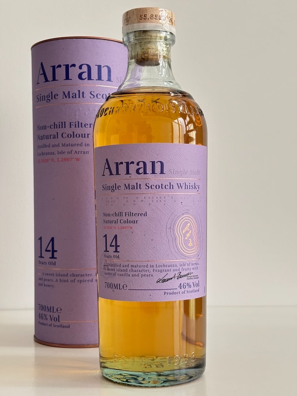 アラン 18年 シェリー 2024年ボトリング 46.0% 700ml | コマスピ