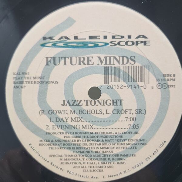 Future Minds / Jazz Me Out [KAL 9141] - 画像2